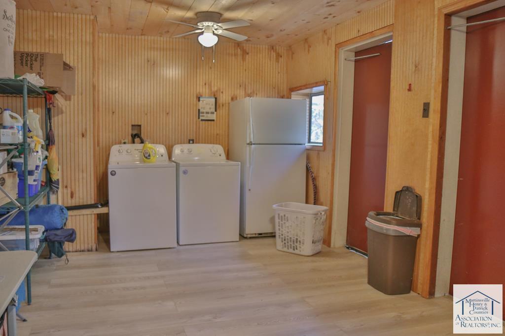 Laundry for guests, campers