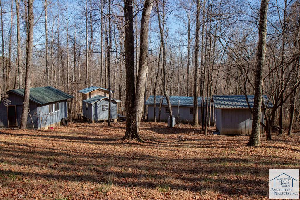 Complex of Woodshed and Rustic Cabins