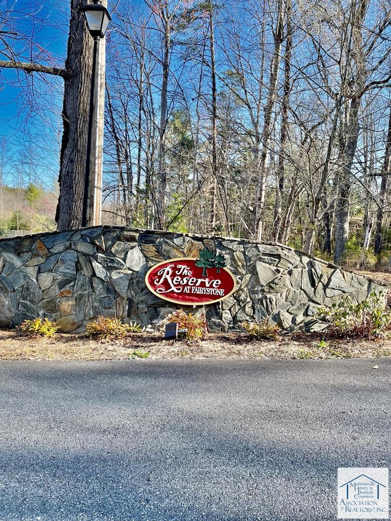 Entrance to the Fairystone Reserve