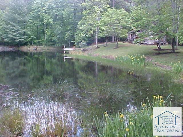 Pond in front Cabin