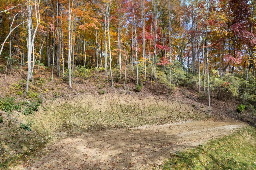 Road and upper lot build site