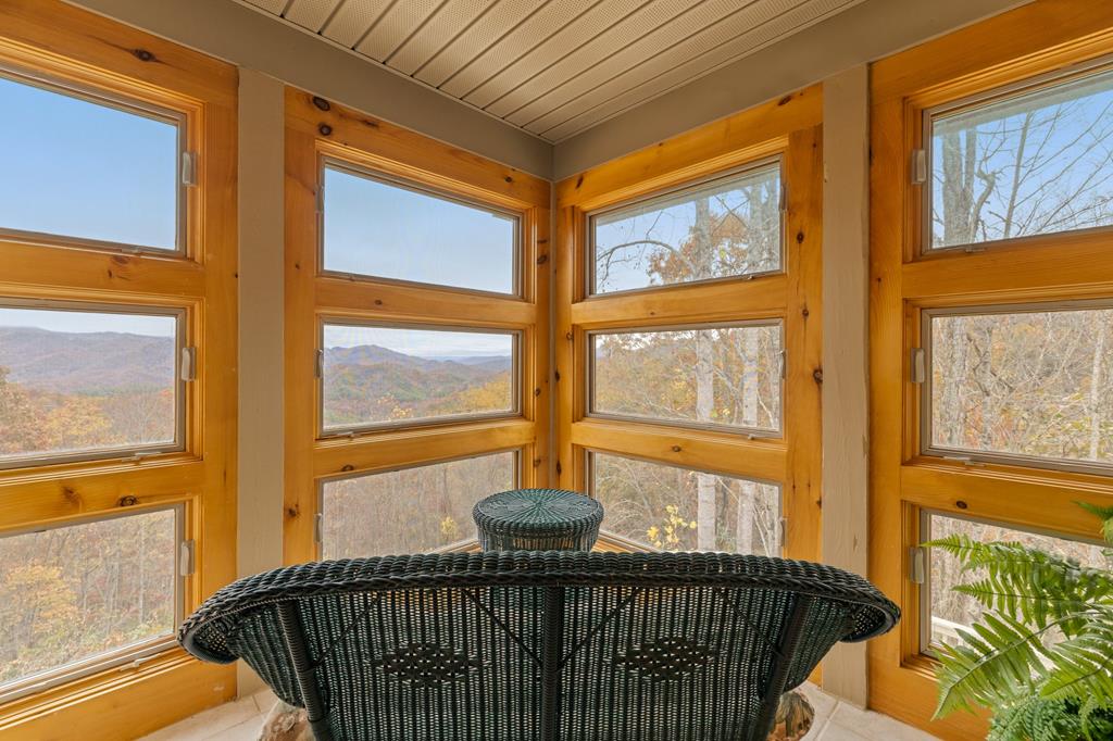 Relax in this sitting room off the primary bedroom