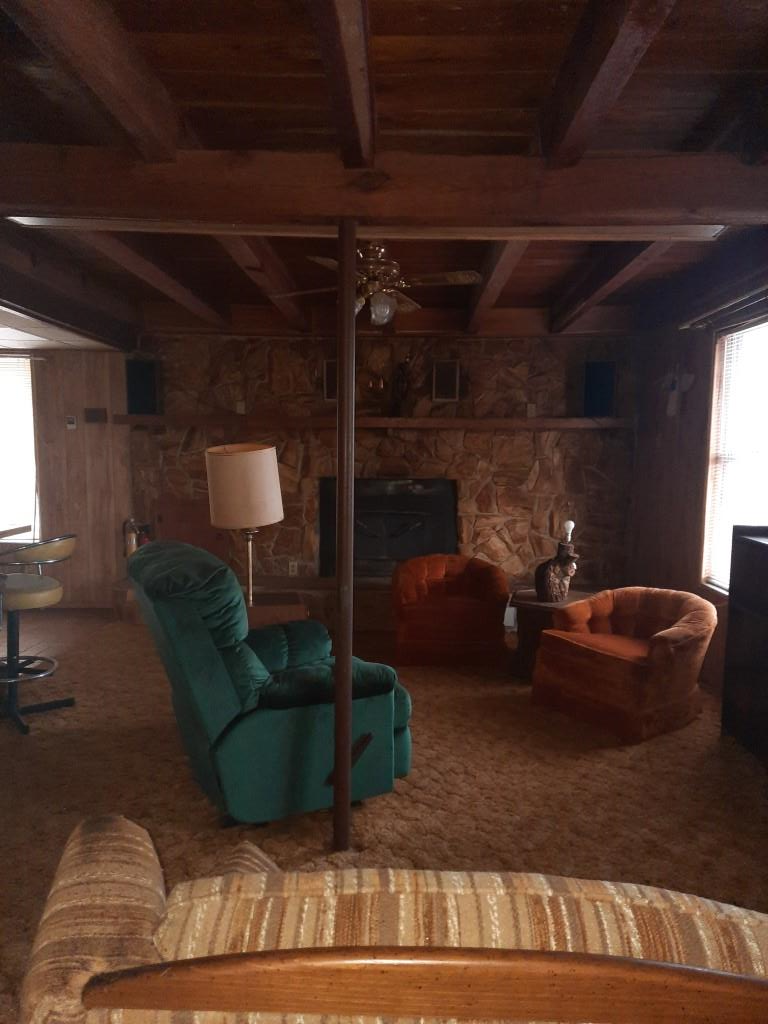 Big Cabin - Living Room