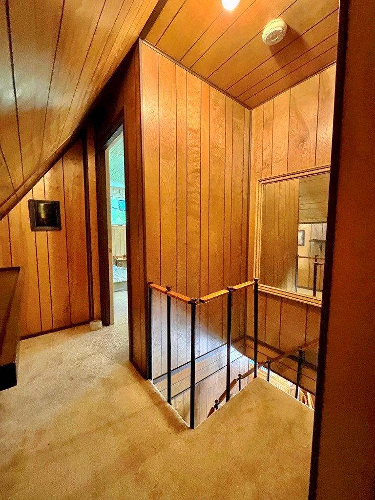 Hallway at top of stairs
