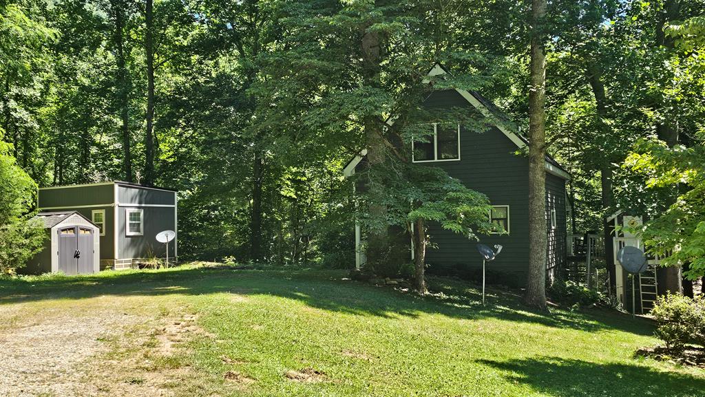 Front View w/ view of the Mini-Home on the left