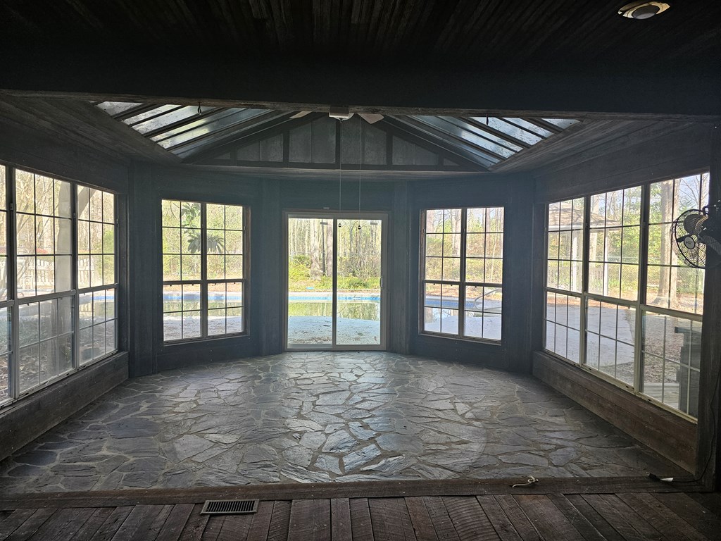 Sunroom off pool area