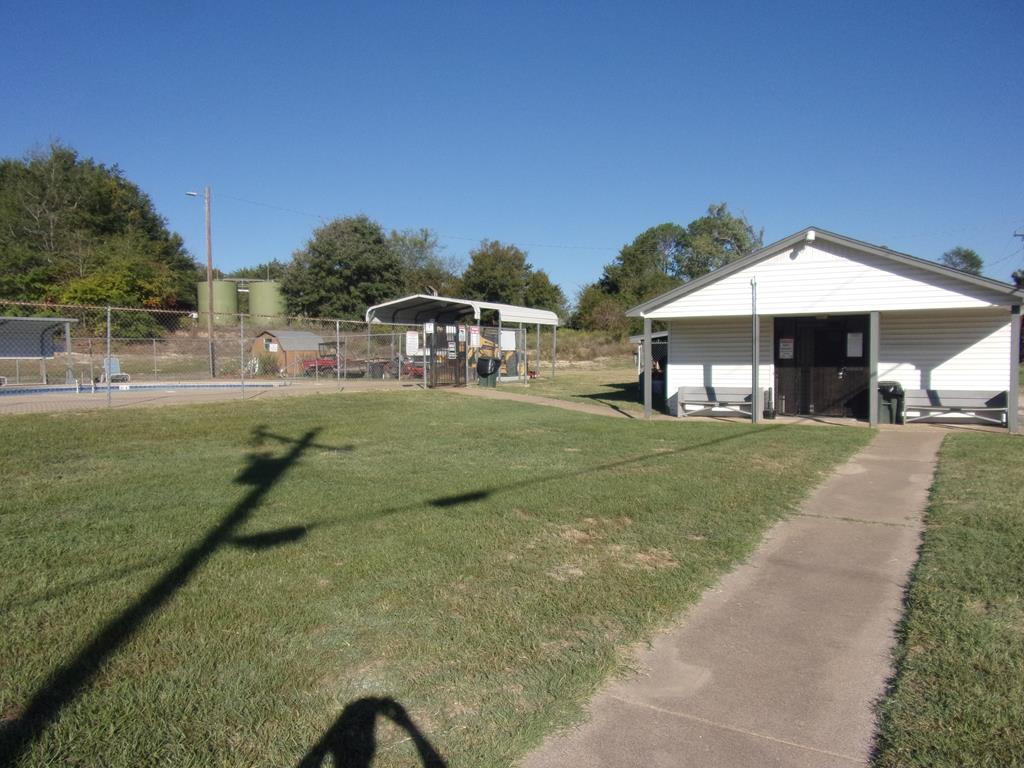 community restroom and shower facility