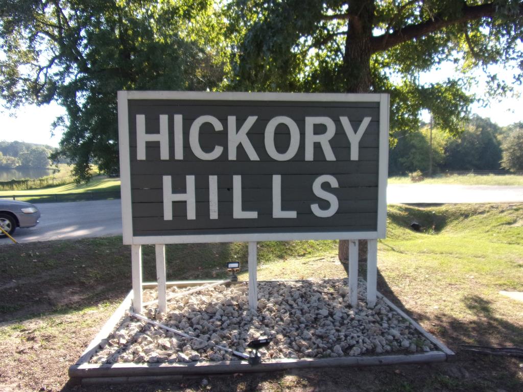 Entrance sign to community