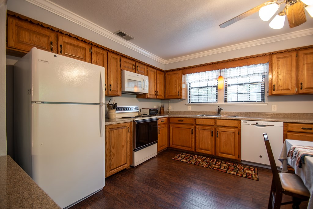 kitchen with plenty of storage 