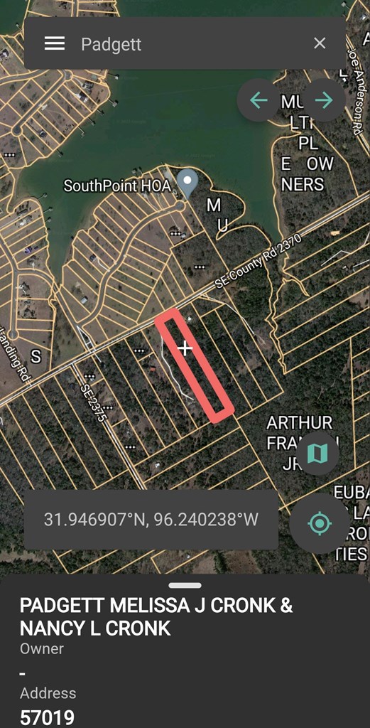 GPS Map Screenshot