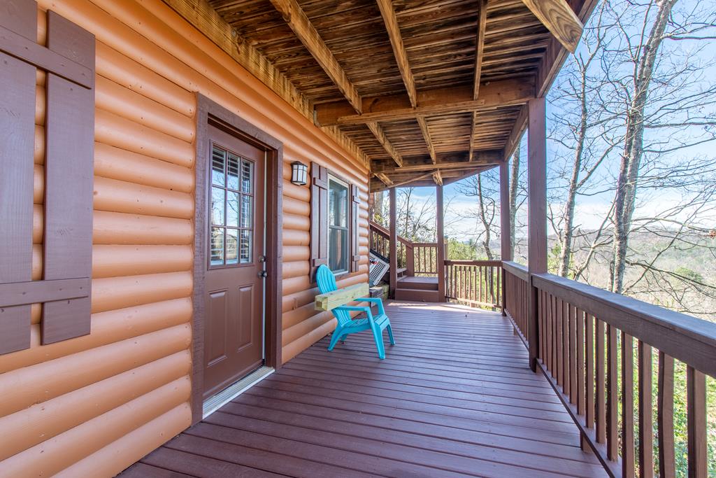 Porch off of Master Bedroom