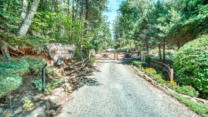 Entrance into Wilderness Lake Estates