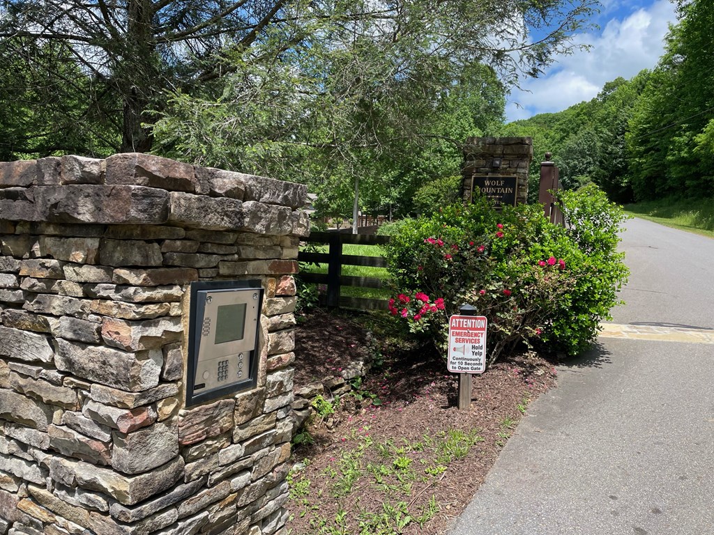 Gated Entrance