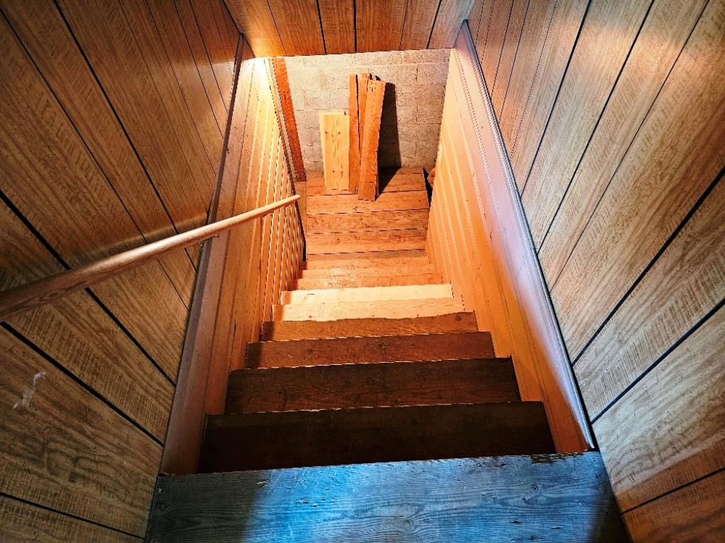 Stairs to basement