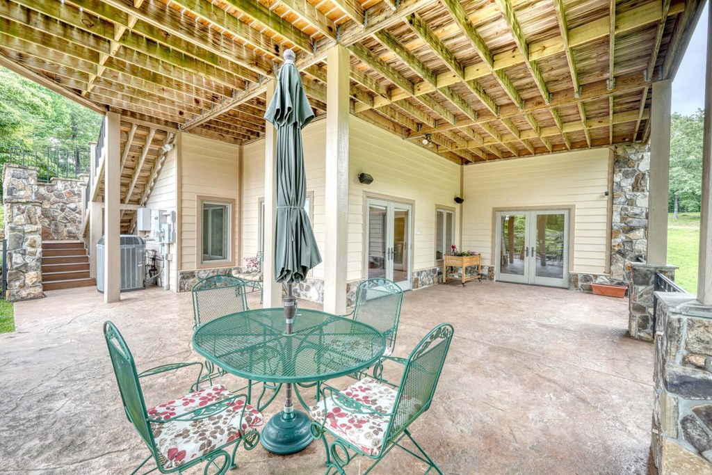 Basement Level Porch