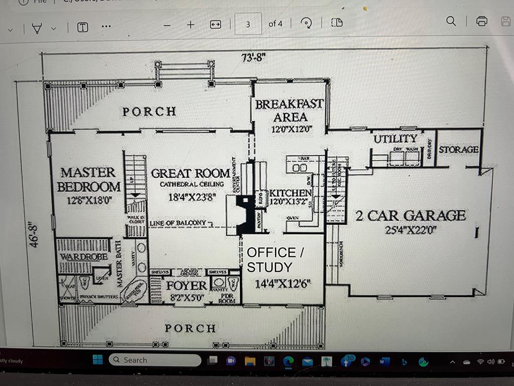 Main Floor Office Study can be Dining Area if Want