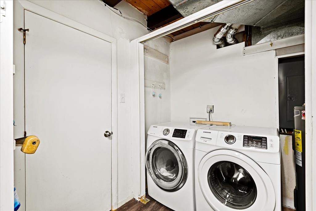 Easy to Access Laundry Room