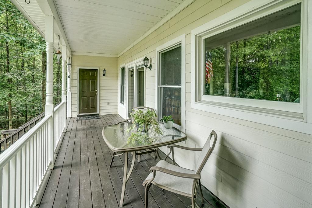 Back Porch on Main Floor