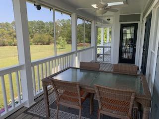 Waterside Screen Porch Dining