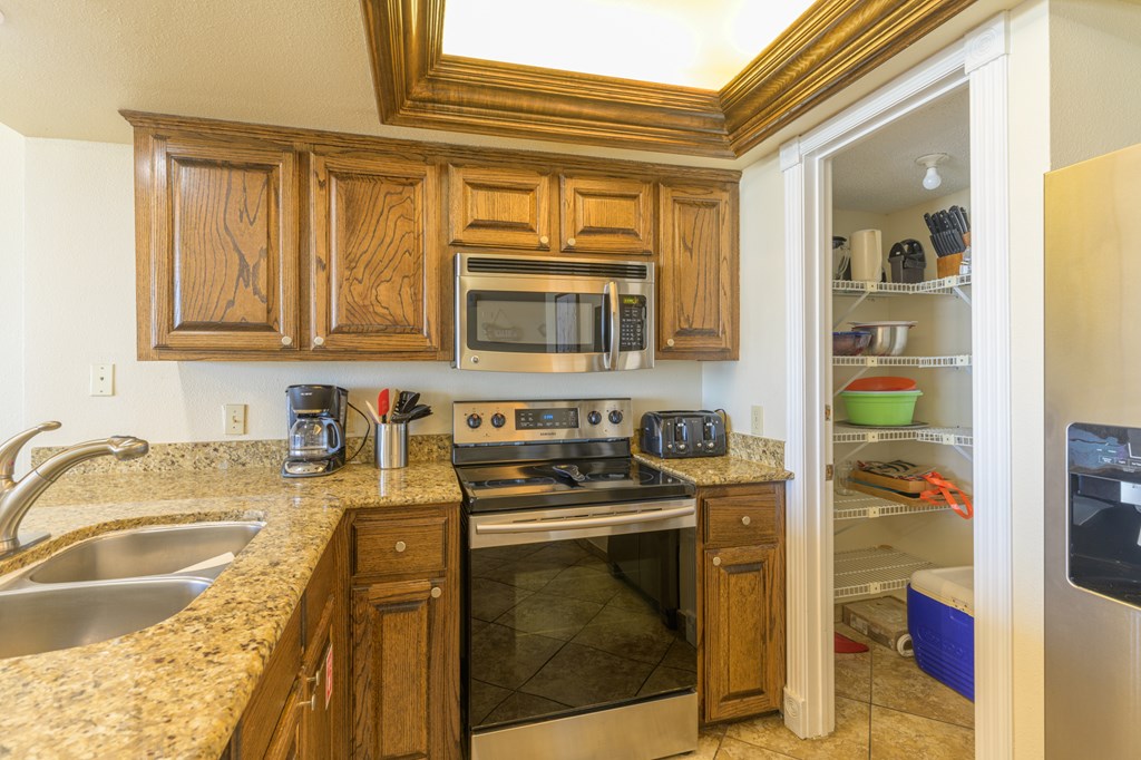 Kitchen and pantry