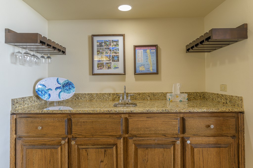 Wet Bar with storage 