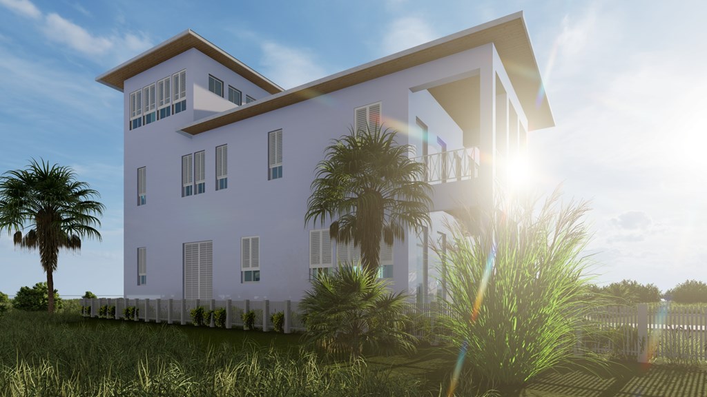 Artist Rendering- Side of home