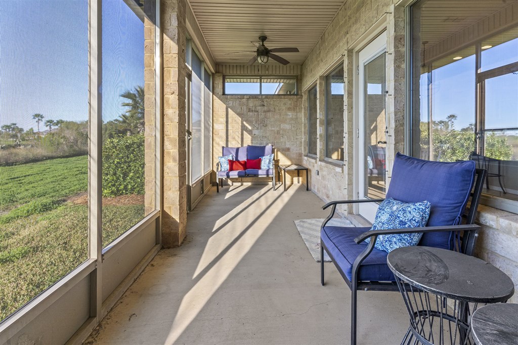 screened patio