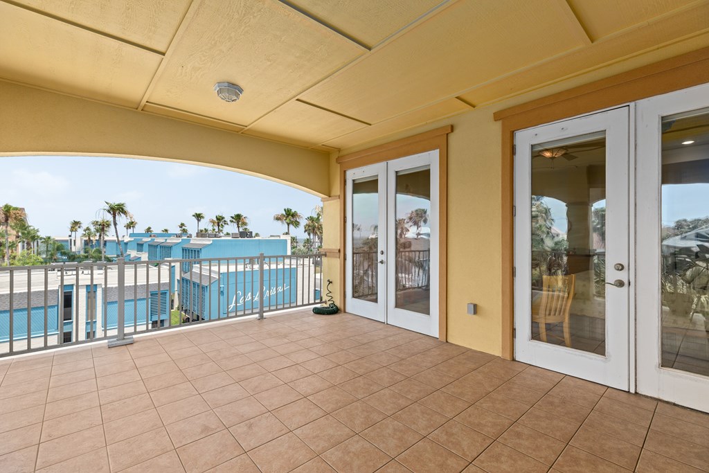 Primary bedroom balcony 