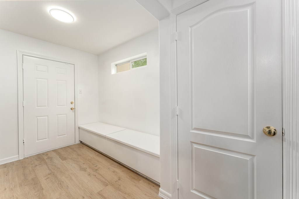 Mudroom from Garage