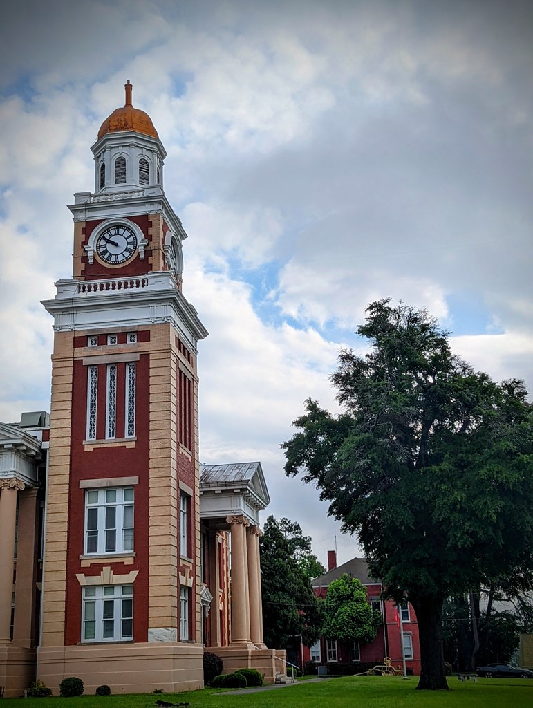 View across McLendon from 127 E, College Ave