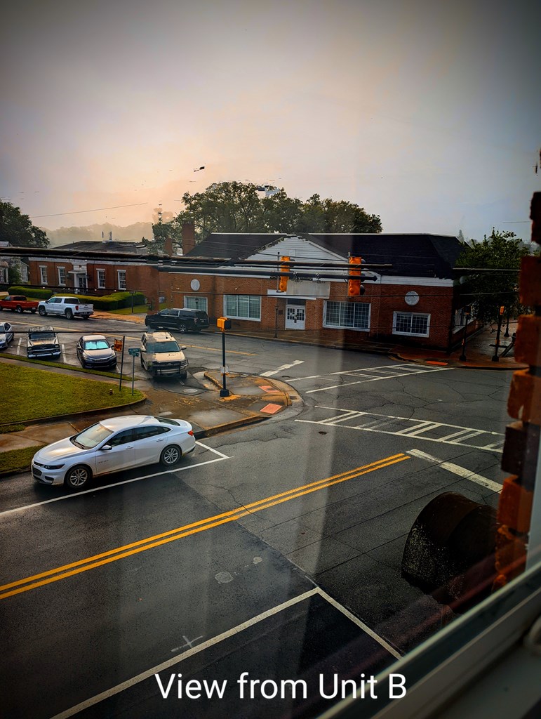 View of McLendon and College from Unit B