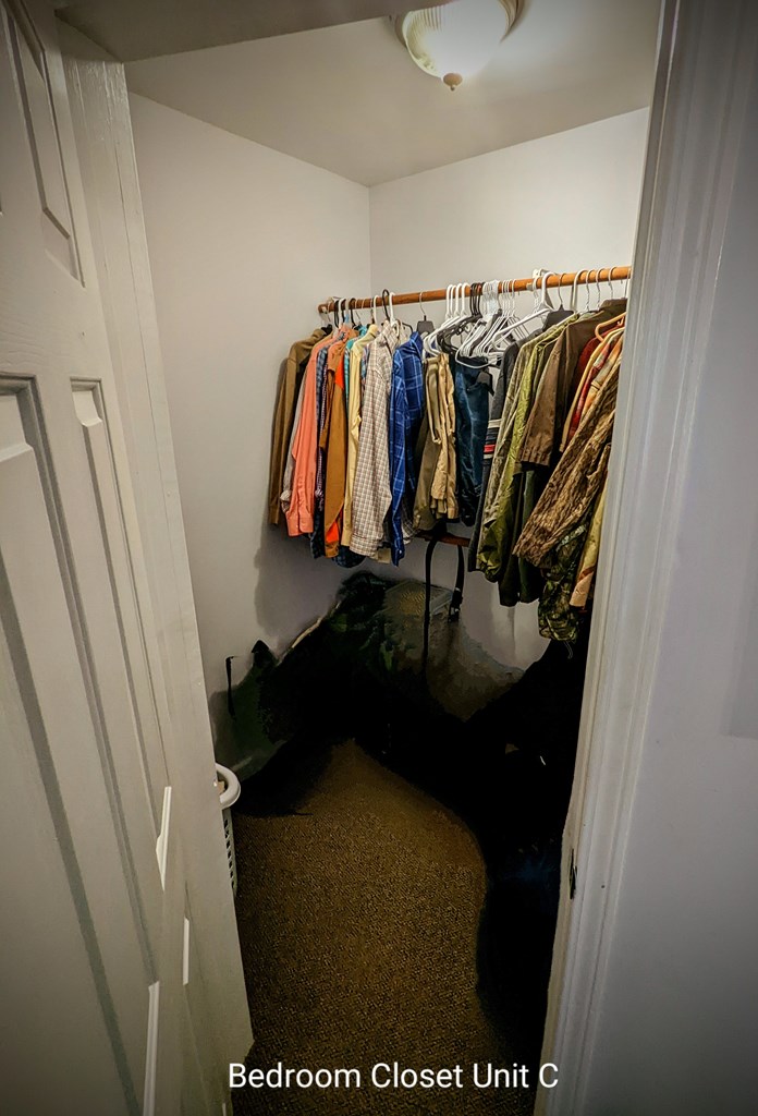 Unit C Walk-In Closet