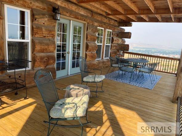 Deck by Dining Area