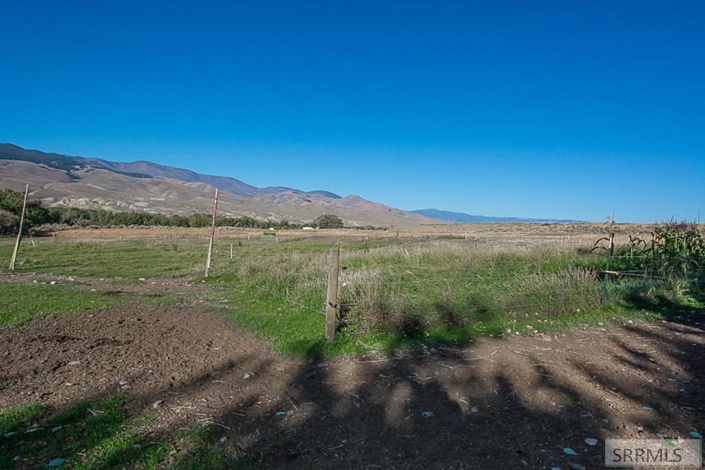 cross fenced pasture