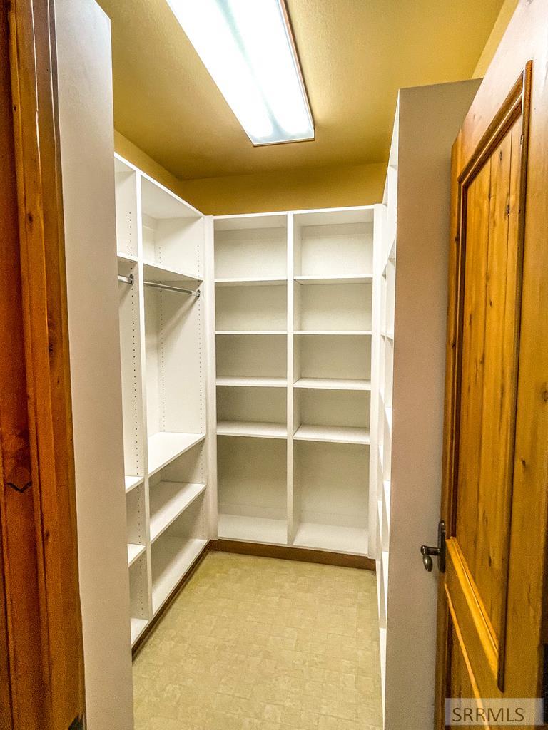 Closet in Laundry Room