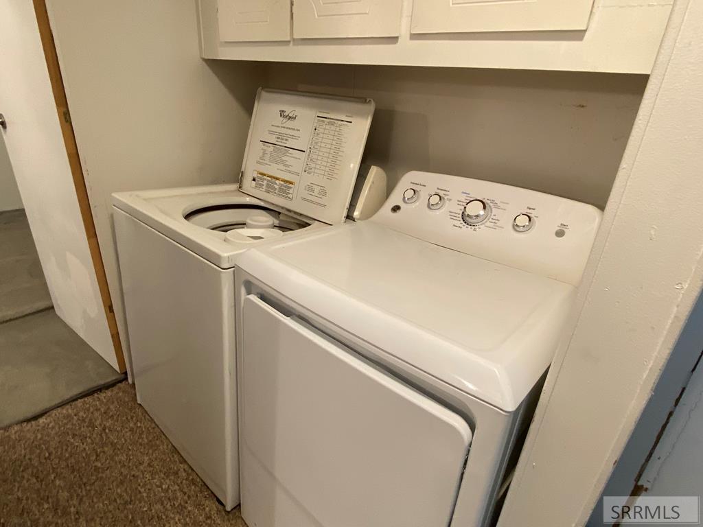 Washer and dryer