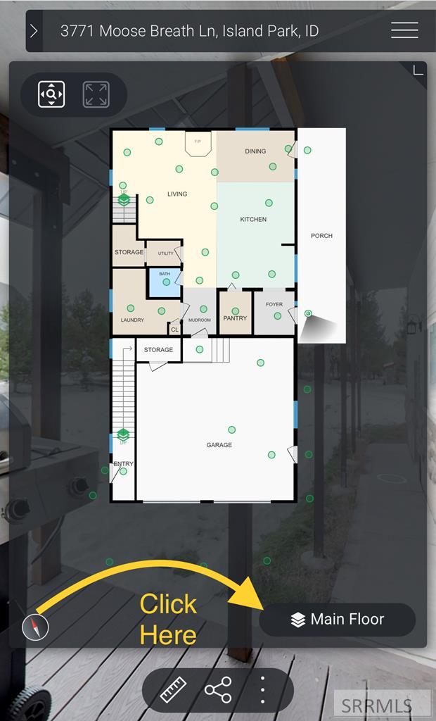 3D Walkthrough Floor Plan-Tool bar