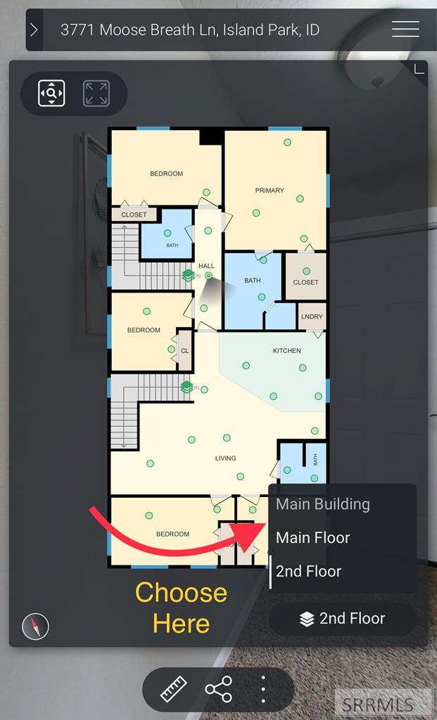 3D Walkthrough Floor plan-Tool bar