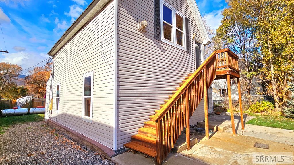 Stairs to Upper Unit