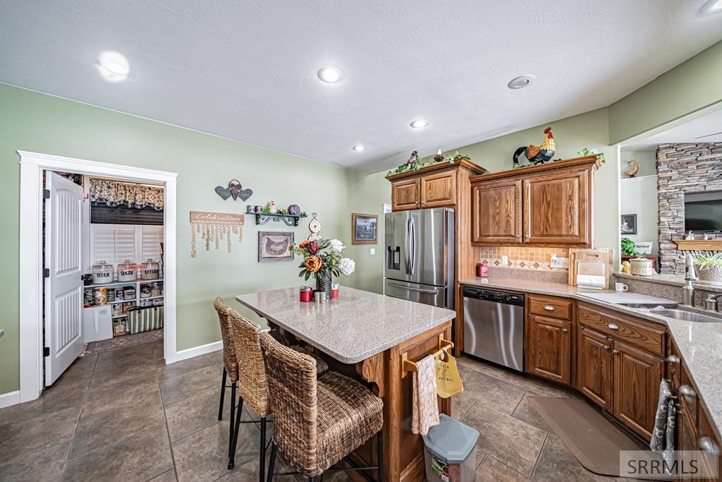 KITCHEN AND PANTRY