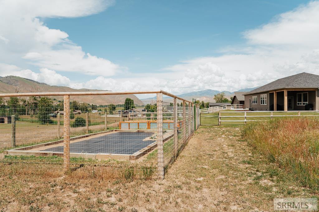 Fenced Garden Area