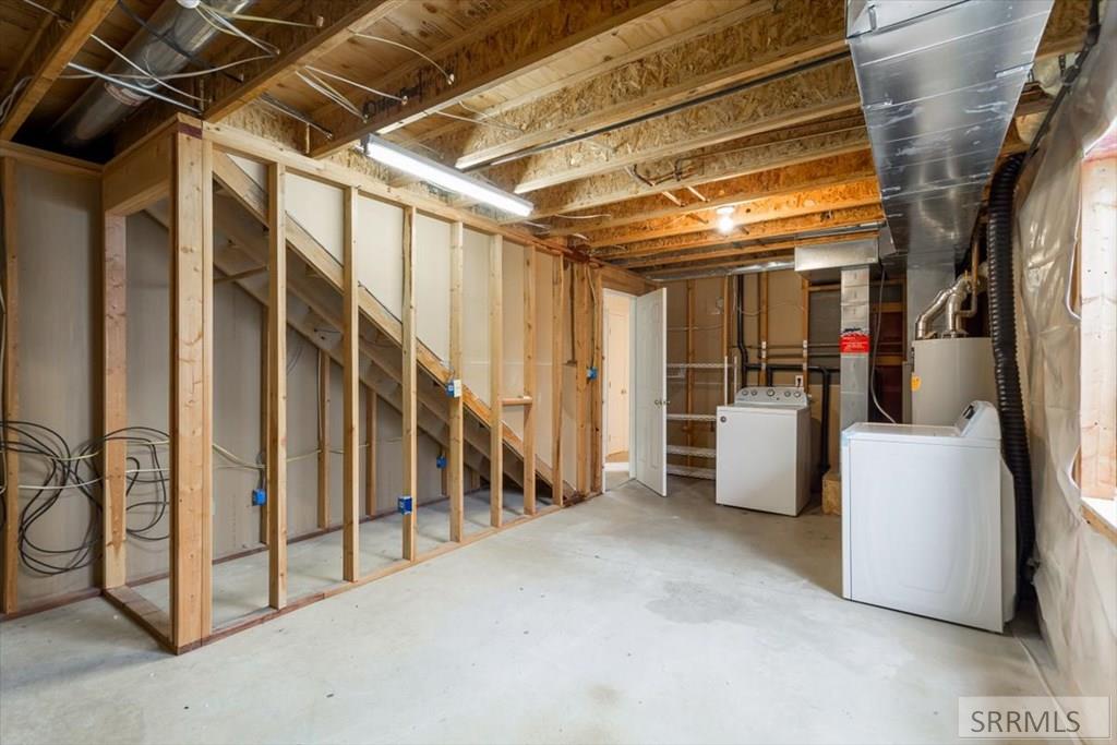 Laundry Area/Storage