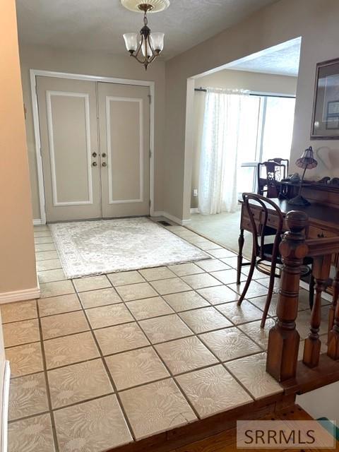 Spacious Tiled Entry Way