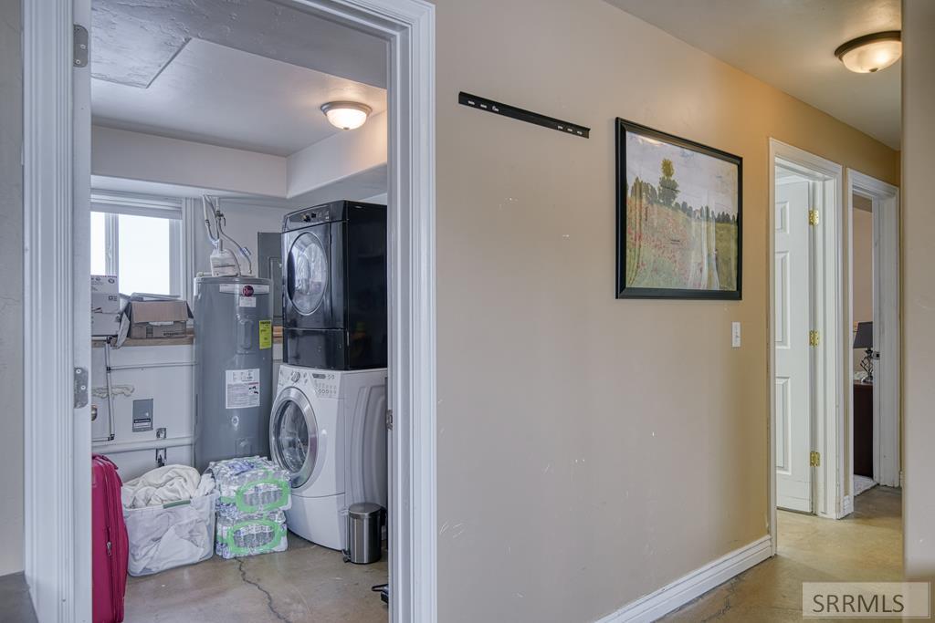 Downstairs laundry/storage