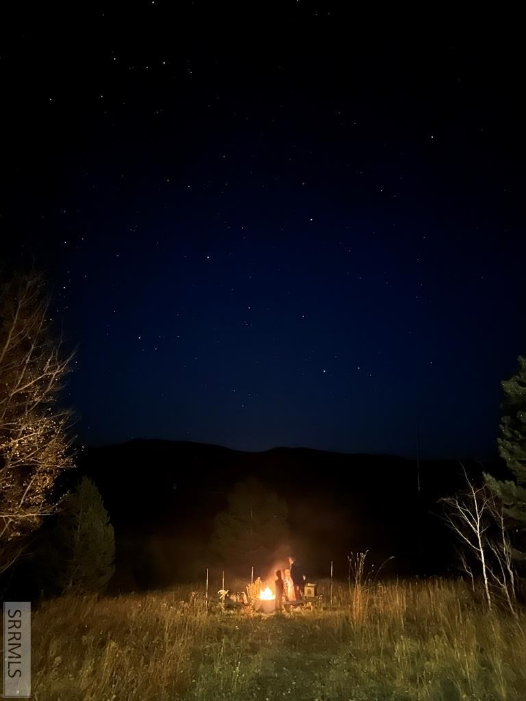 Summertime firepit