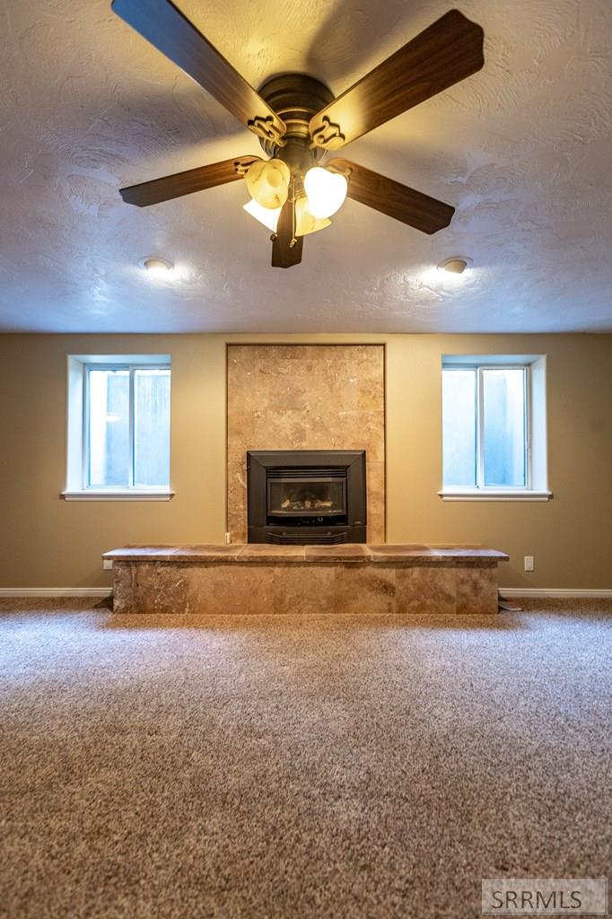 BASEMENT GAS FIREPLACE