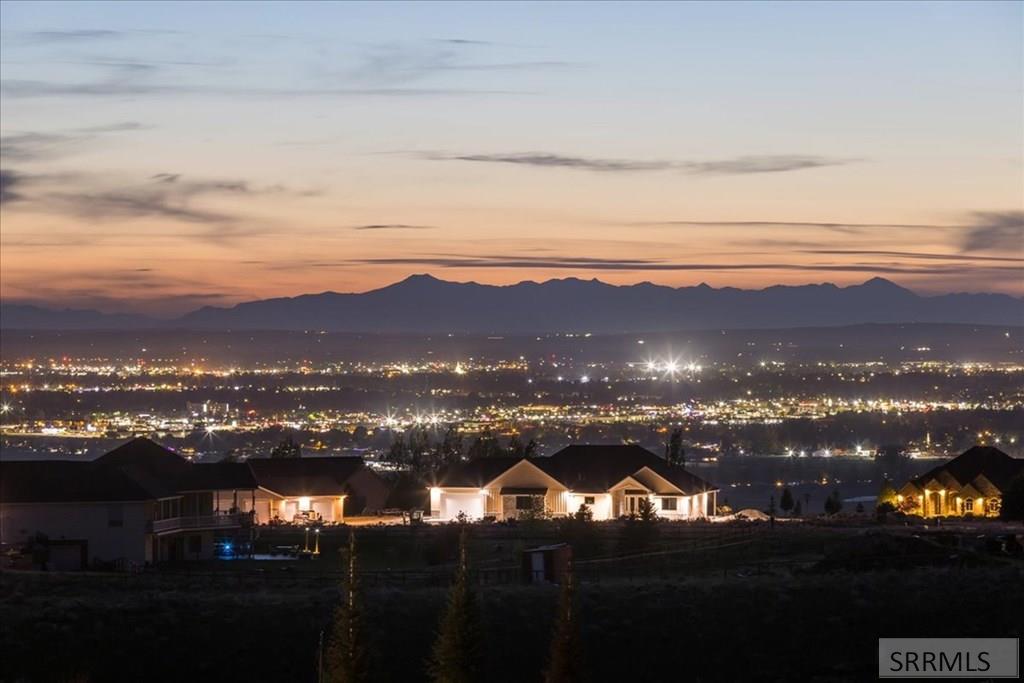 Night Valley View