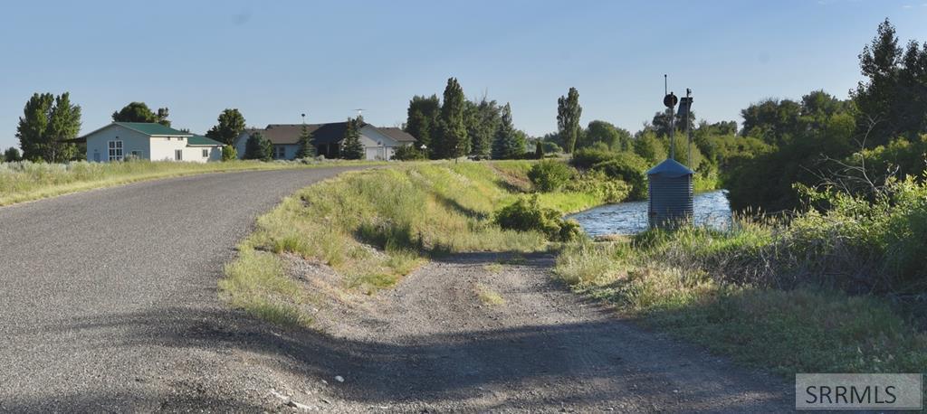 Looking at both houses from the North