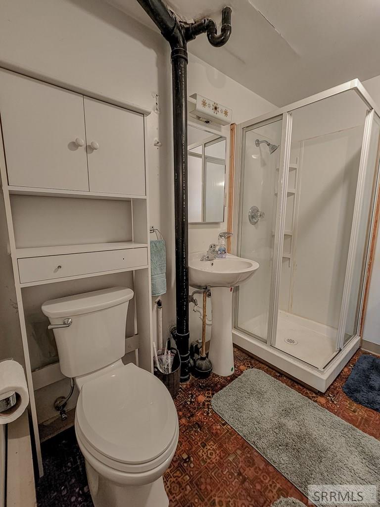 Lower level bathroom