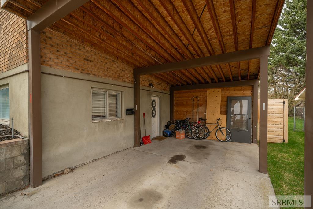 Carport & Basement Access